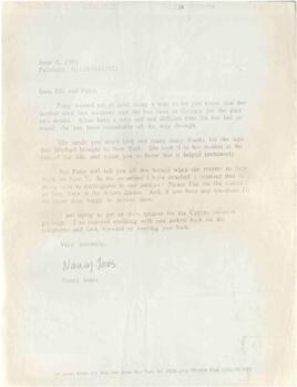 Επιστολή από Nancy Jones 4/6/1993