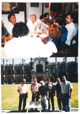Φωτογραφία στο Λονδίνο 1996 και στο πανεπιστήμιο Cambridge