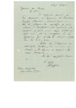 Επιστολή από Ζήνωνα Γεωργιάδη
