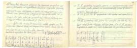 Σημειώσεις από τις παραδόσεις του κ. Διευθυντού προς τους  κ. Ρούσοον και Μ. Σταυρίδην / 31-8-63