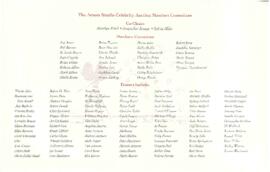 The Actors Studio Celebrity Auction Members Committee